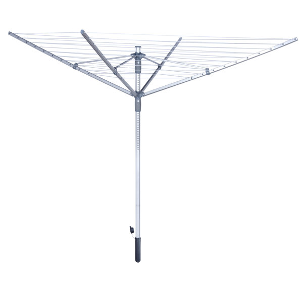 Rebrilliant Aluminum Rotary / Umbrella Clothesline & Reviews Wayfair